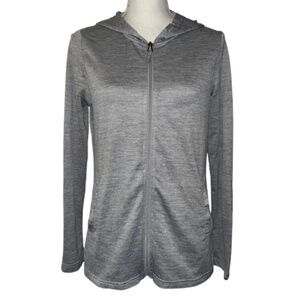 32 Degrees Cool Women's Small Hoodie Zip Up Hooded Long Sleeve Gray grey